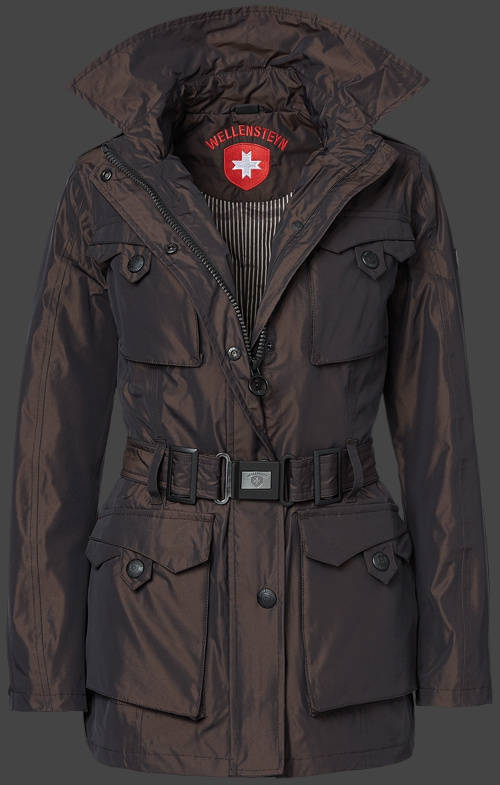 Jacket-Coast Synphonia Damen Sommer,MidnightAirTec,Brownblack jacken outlet