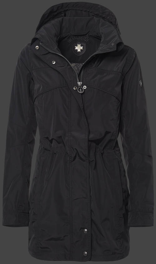 Jacket-Coast Victoria Damen Sommer,TiSaAirTec,Schwarz jacken outlet