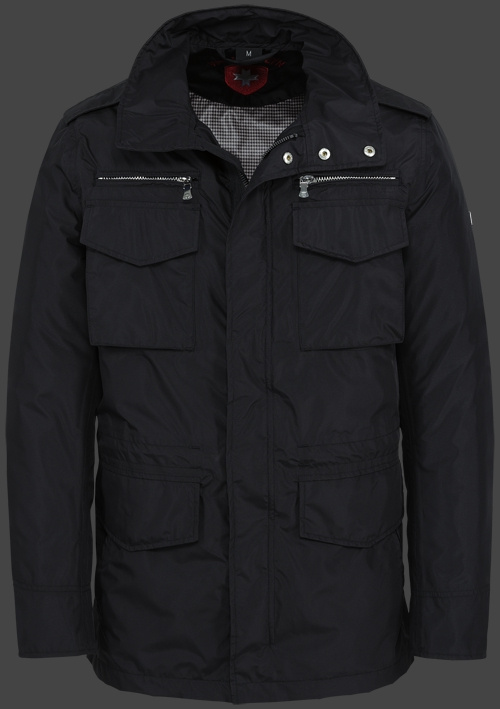 Jacket-Coast Wellington Men Herren Winter,OctagonAirTec,Schwarz jacken online