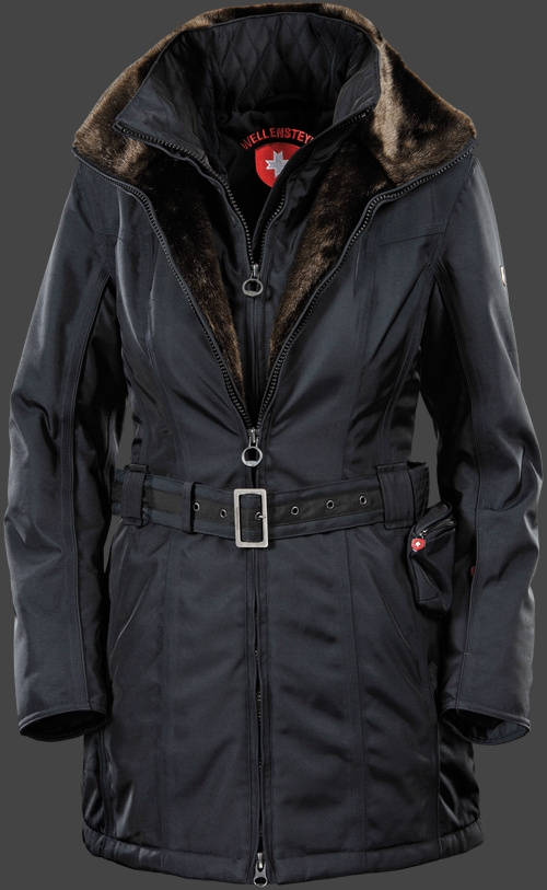 Jacket-Coast Zermatt Lang Damen Winter,RainbowAirTec,Midnightblue jacken outlet